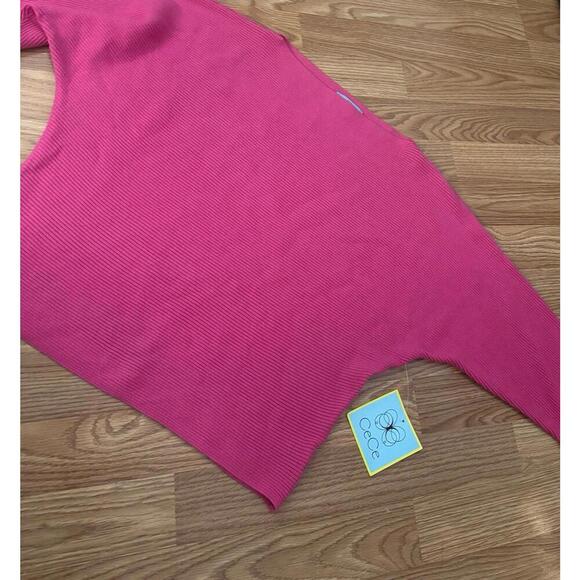 CeCe Pink Boat Neck Sweater Size XS - Picture 5 of 7